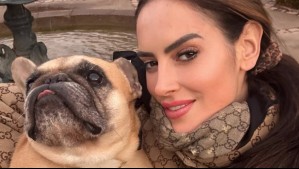 "Estoy en mil pedazos": El desgarrador adiós de Adriana Barrientos a su perrita Asia