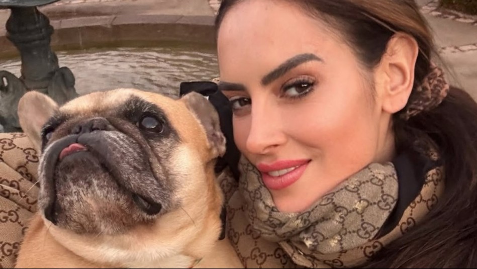 'Estoy en mil pedazos': El desgarrador adiós de Adriana Barrientos a su perrita Asia