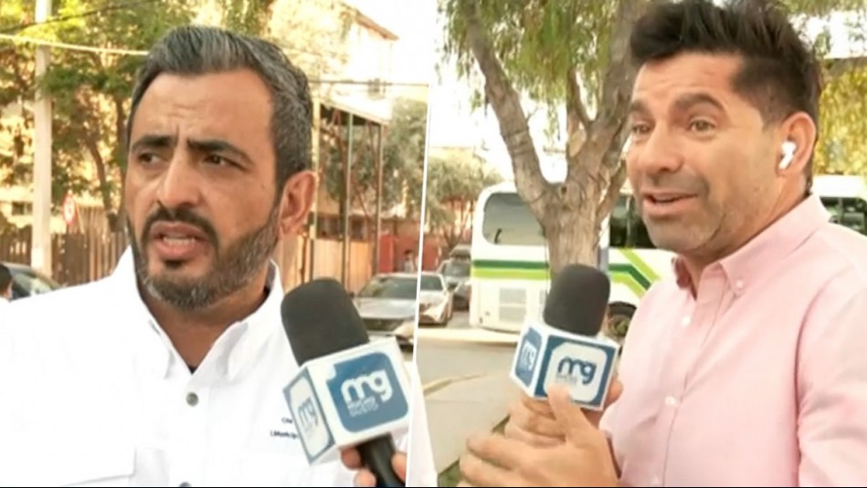 Alcalde de San Bernardo y equipo de MG son intimidados en vivo: Hablaban de agresión a Cristal Aguilera