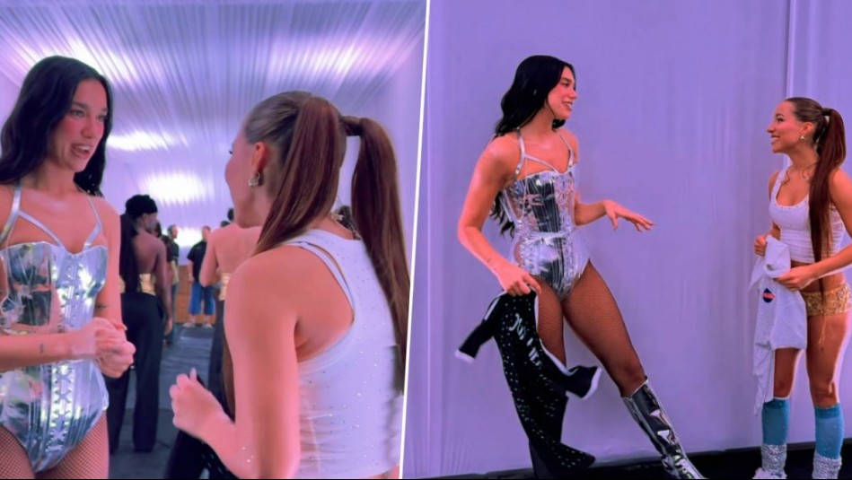 'Misión cumplida': El especial regalo de Princesa Alba a Dua Lipa durante su segundo concierto en Chile