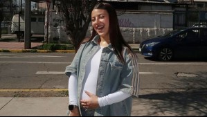 "Alguien quiere salir": El sorprendente video con el que Ignacia Antonia mostró el movimiento de su bebé