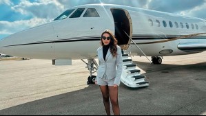 "Aprendiendo a invertir": Lisandra Silva revela viaje en avión privado con conocido empresario de Miami