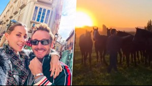 Con helipuerto y animales: La casa de campo donde Benjamín Vicuña pasó fin de semana con sus hijos y pareja