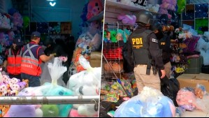 Stitch, Mickey y Labubus: Decomisan miles de peluches falsificados en la previa de Navidad en Meiggs