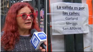 'Nos ha afectado mucho las ventas': Molestia de comerciantes establecidos y clientes por portones en Meiggs
