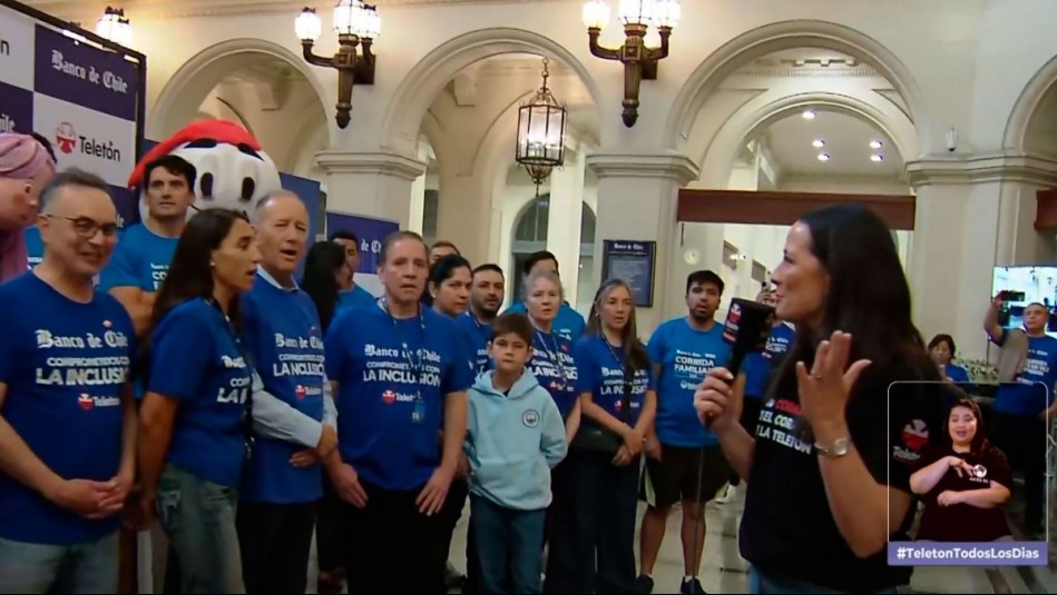 Banco de Chile abre sus sucursales y suma 3.000 puntos de recaudación en todo Chile para la Teletón