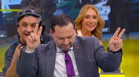 ¡Bailaron en comerciales! Karen Doggenweiler y excomisario Collao protagonizaron divertido momento en MG