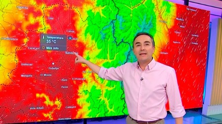 Se esperan hasta 35 °C: Advierten sobre "golpe de calor" para este día de la semana en Santiago