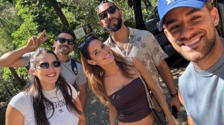 Gala Caldirola se derrite de amor con la hija de Meli Noto y Pangal Andrade en sus brazos: "Lo bonita que es"