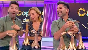 'Me va a matar': Karim Butte vive chascarro en vivo al romper Copihue de Oro de Neme