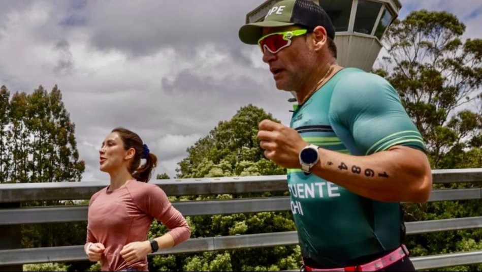 La 'receta' incluye a su polola: Así logra Cristián de la Fuente equilibrar ejercicio, trabajo y familia