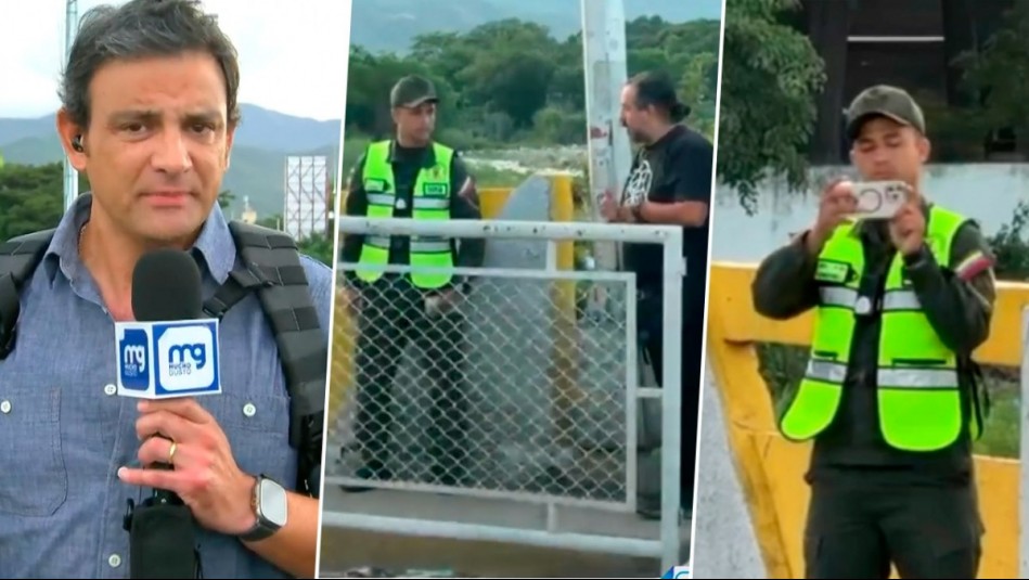 Equipo de MG es intimidado por policías venezolanos en frontera: Les tomaron fotos y recibieron 'advertencia'