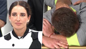 Camila Nash fue eliminada por los chefs y dejó a Tom Brusse totalmente desolado