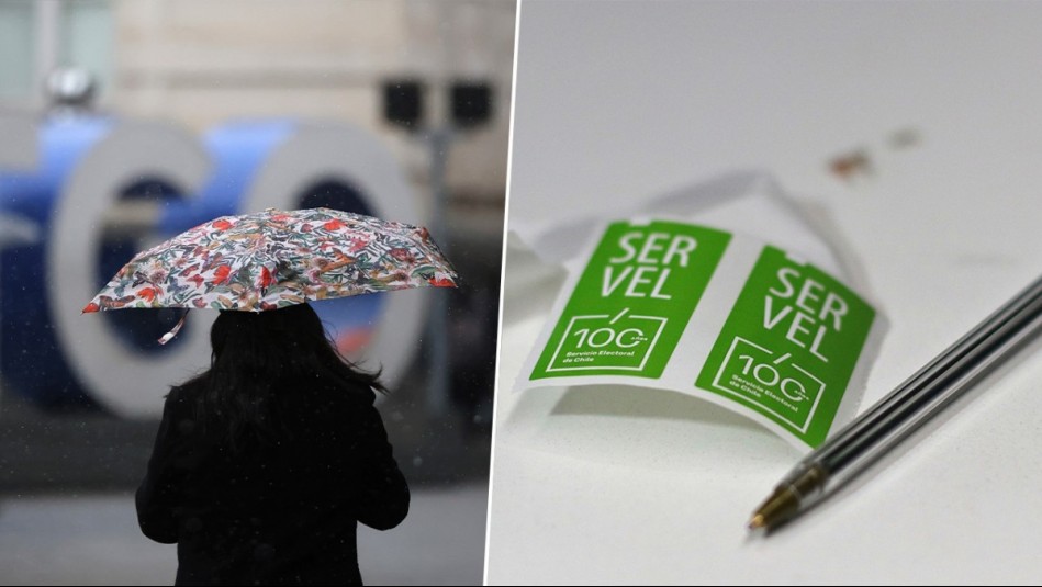 ¿Con paraguas a votar? Anuncian probabilidad de lluvia para la segunda vuelta presidencial