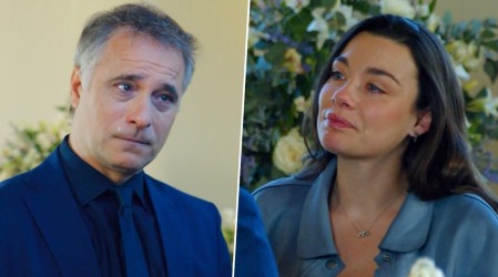 "Mi mamita fue feliz gracias a ti": Ignacia emociona a Santiago en pleno velorio de Bernardita en EJDO