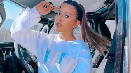 "Hace 20 años...": La tierna y emotiva foto del recuerdo que subió Ignacia Antonia a días de ser mamá