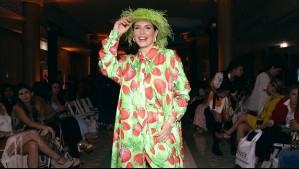 Con 11 maletas y la ayuda de su esposo: Así viajó Eugenia Lemos con su hija Alegra a la Aruba Fashion Week