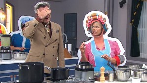 'Discúlpeme, chef': Carla Ochoa golpeó por error a Yann Yvin en plena prueba de cocina extrema