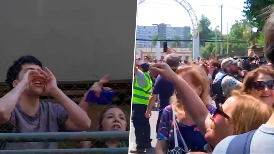 Abucheos desde balcón y apoyo en la calle: Así fue el cruce entre vecinos de San Miguel ante visita de Kast