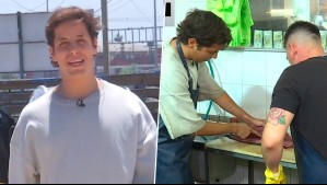 Sudor, cuchillos y mariscos: Así fue la experiencia de Máximo Menem Bolocco en su visita al Terminal Pesquero