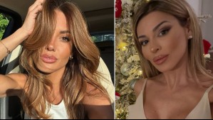 La cita doble de Gala Caldirola y Oriana Marzoli en Madrid: Cenaron con sus pololos en un lujoso restaurante