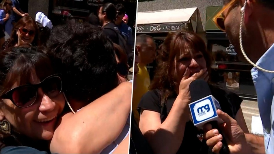 'Me emocioné': Admiradoras interrumpen despacho de Karim Butte y rompen en llanto