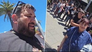 Una 'fila kilométrica': Otakin vive inesperado momento de fama junto a su hija