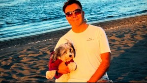 'Mi mayor regalo es tenerte conmigo': El conmovedor mensaje navideño de Luis Sandoval junto a su perrita Candy