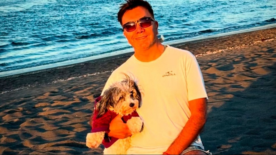 'Mi mayor regalo es tenerte conmigo': El conmovedor mensaje navideño de Luis Sandoval junto a su perrita Candy