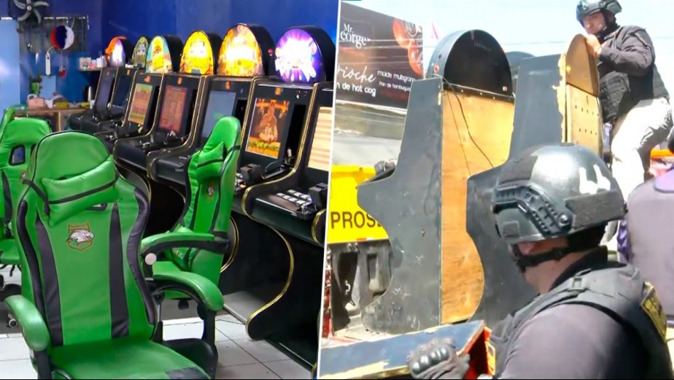 Había sido clausurado y seguía funcionando: Desbaratan casino ilegal en Barrio Franklin