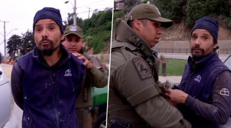 Iba "atrasado" al trabajo: Delincuente es catalogado como el "más torpe" tras correr de Carabineros