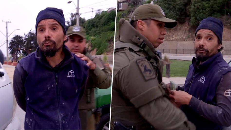 Iba 'atrasado' al trabajo: Delincuente es catalogado como el 'más torpe' tras correr de Carabineros