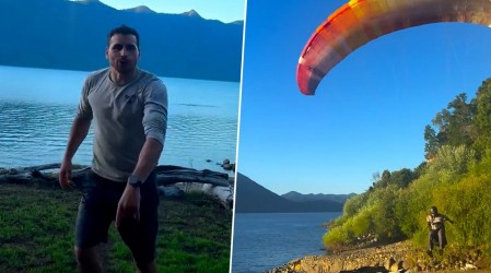 Sufrió dura caída: La inesperada aventura de Pangal Andrade durante sus vacaciones con Meli Noto y su hija