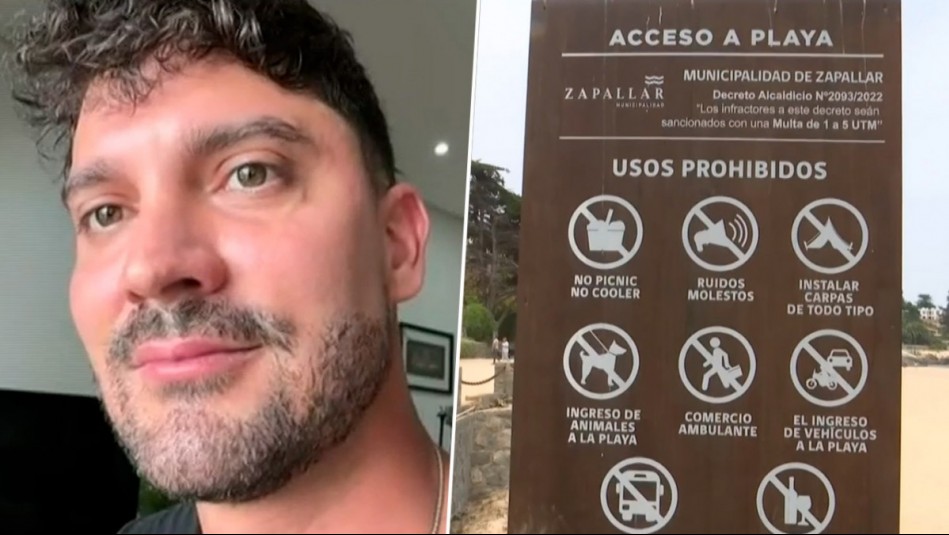 Influencer El Ranty relata expulsión de playa de Zapallar por estar con su perro: Esto respondió el municipio