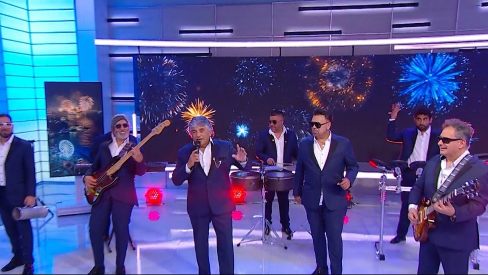 Desde Coquimbo con toda la cumbia: Los Viking's 5 animaron Mucho Gusto en la previa de Año Nuevo