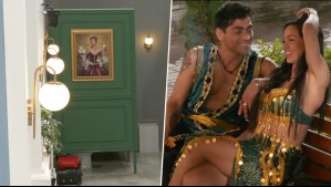 Pops y Etienne Bobenrieth son sorprendidos encerrados en el baño en medio de una fiesta