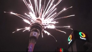 ¡Comenzaron los festejos de Año Nuevo! El espectacular show pirotécnico con que Nueva Zelanda recibió el 2026