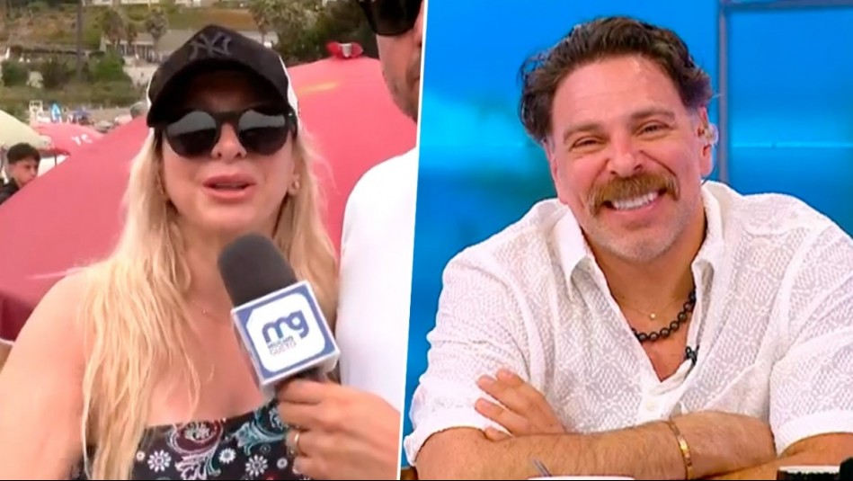 'Te amo, me gustaría que fueras Presidente de Chile': Bañista sorprende con declaración de amor en vivo a Neme