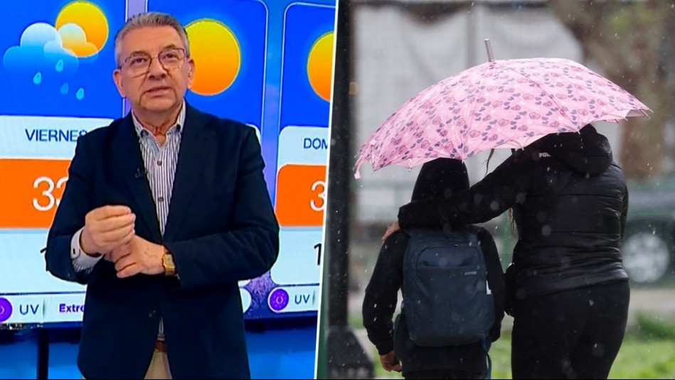 Lluvia y calor en Santiago: A esta hora comenzarían las precipitaciones este jueves