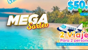 ¡Se fue! Este es el número ganador del primer viaje al Caribe para dos personas del Mega Sorteo Vacaciones