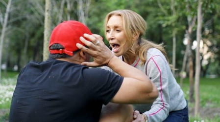 La particular forma de Karen Doggenweiler para alentar a Rafa Araneda en su cambio físico