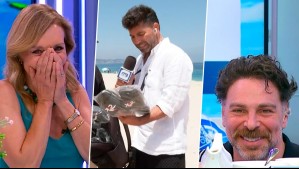 'Yo calzo 45': Karim Butte provoca pícara reacción en José Antonio Neme y Karen Doggenweiler