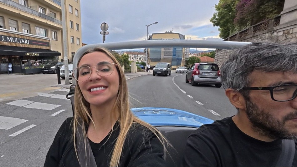 ¡Quedaron en panne!: Así fue el divertido momento de Dani Urrizola y César Norambuena en Niza en Viajando Ando