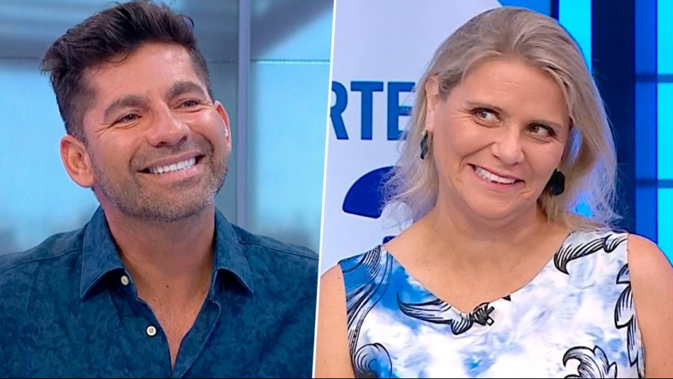 'No te había visto...': El inesperado 'coqueteo' en vivo de Karim Butte y Marianne Schmidt