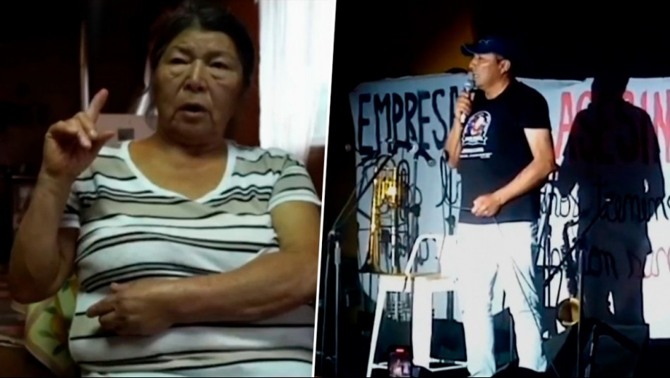 'Que nos culpen es terrible': La última aparición pública de hijo de Julia Chuñil antes de ser detenido