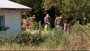 Intervienen pozo séptico en casa de Julia Chuñil: Sigue búsqueda de sus restos en nuevos puntos de interés