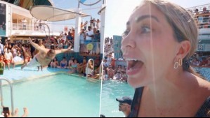 Campeonato del mejor 'guatazo': Dani Urrizola vive divertida competencia en un crucero con Viajando Ando