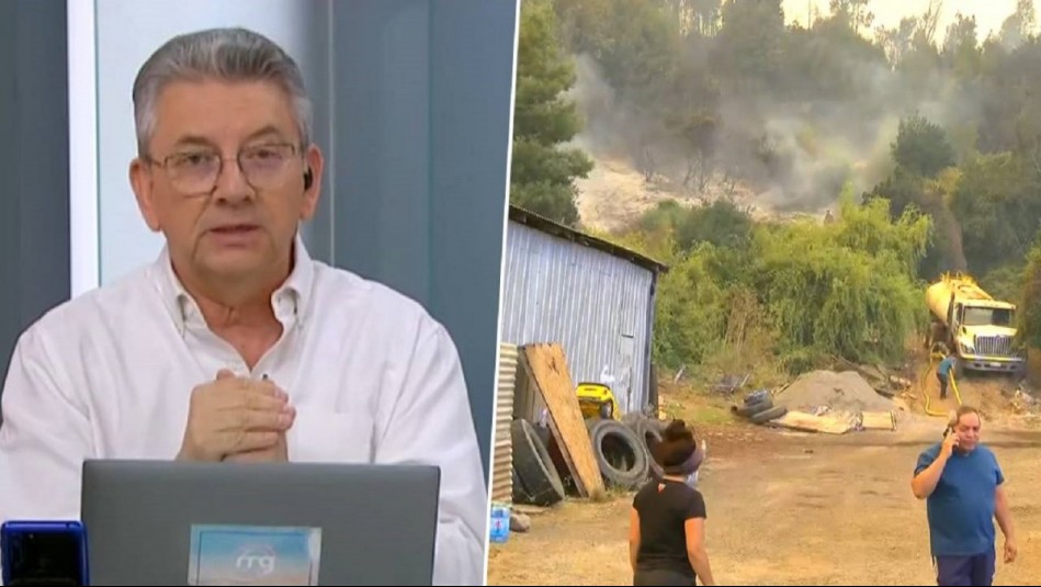 Incendios forestales en Ñuble y Biobío: Condiciones meteorológicas se mantendrán por 'al menos dos días más'