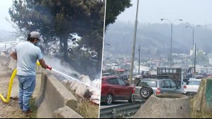 Vuelven a sonar las alertas SAE en Concepción: Piden evacuar sector Las Pataguas por reactivación de focos