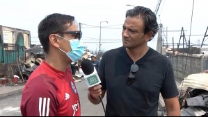 'Hay que devolverle la mano': Hijo de damnificados conmueve tras perderlo todo en Punta de Parra